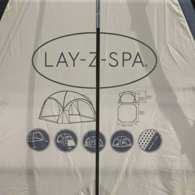 Produktbild för Bestway Lay-Z-Spa Kupoltält för spabad 390x390x255 cm