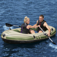 Produktbild för Bestway Uppblåsbar båt Hydro Force Voyagser 300 243x102 cm