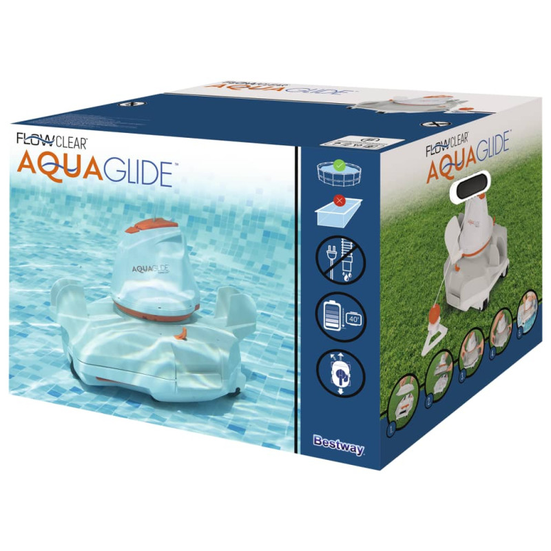 Produktbild för Bestway Pooldammsugare Flowclear AquaGlide