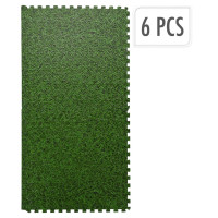 Miniatyr av produktbild för XQ Max Golvplattor med grästryck 6 st grön