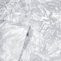 Produktbild för DUTCH WALLCOVERINGS Tapet Liquid Marble grå