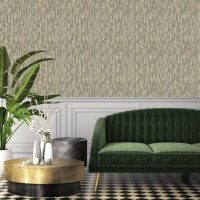 Produktbild för DUTCH WALLCOVERINGS Tapet Phoenix grön och beige