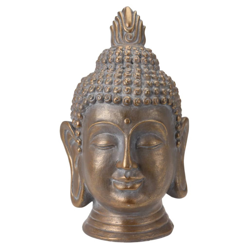 Produktbild för ProGarden Skulptur Buddhahuvud 31x29x53,5 cm