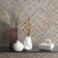 Produktbild för Noordwand Tapet Botanica Rattan Wickerwork brun och beige