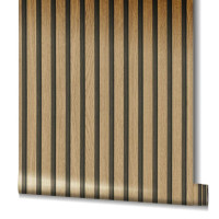 Produktbild för Noordwand Tapet Botanica Wooden Slats brun och ek