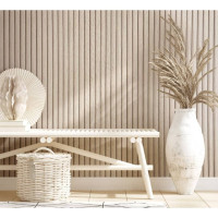 Produktbild för Noordwand Tapet Botanica Wooden Slats beige