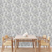 Produktbild för DUTCH WALLCOVERINGS Tapet Onyx ljusgrå