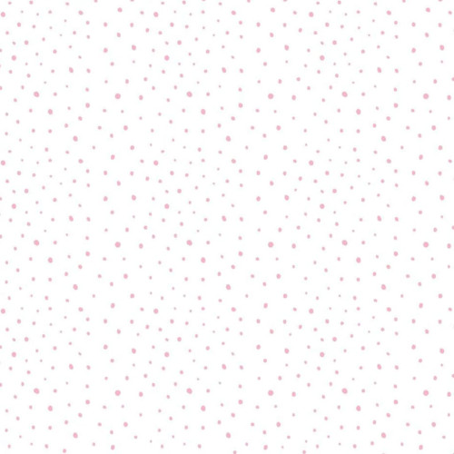 Noordwand Noordwand Tapet Mondo baby Confetti Dots vit, rosa och beige