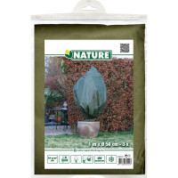 Miniatyr av produktbild för Natur Frostskydd för växter 3 st 50 g/m² 100x50 cm grön