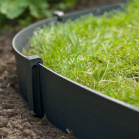 Produktbild för Nature Peggar till trädgårdsbåge 10 st svart liten