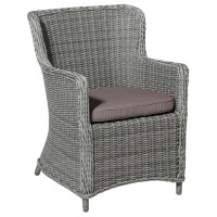 Produktbild för Madison Sittdyna för stol Panama 48x48 cm taupe