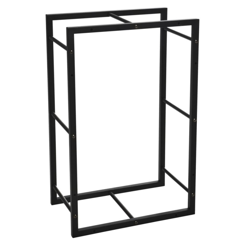 Produktbild för ProGarden Vedställ rektangulärt 45x28x70 cm svart