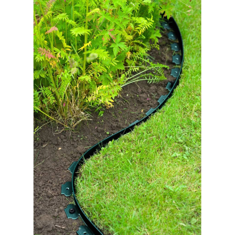 Produktbild för Nature Trädgårdskant 5 cm x 10 m grön