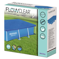Miniatyr av produktbild för Bestway Poolöverdrag Flowclear 259x170 cm