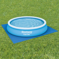 Produktbild för Bestway Markduk för pool Flowclear 396x396 cm