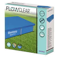 Produktbild för Bestway Poolöverdrag Flowclear 221x150 cm