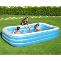 Produktbild för Bestway Uppblåsbar pool 305x183x56 cm