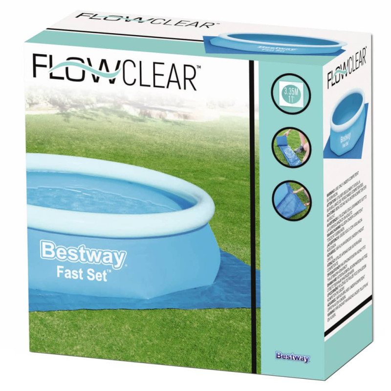 Produktbild för Bestway Markduk för pool Flowclear 335x335 cm