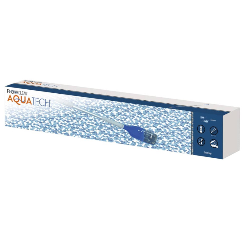 Produktbild för Bestway Pooldammsugare sladdlös Flowclear AquaTech