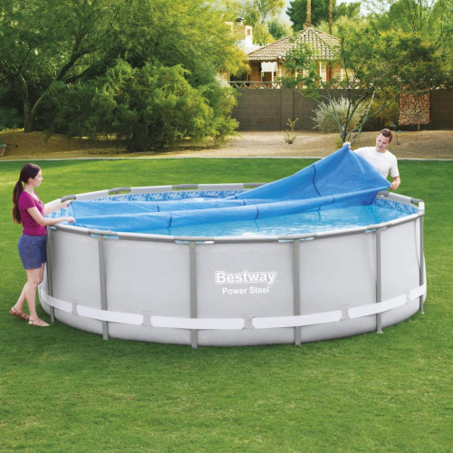 Bestway Bestway Poolöverdrag solenergi Flowclear 427 cm