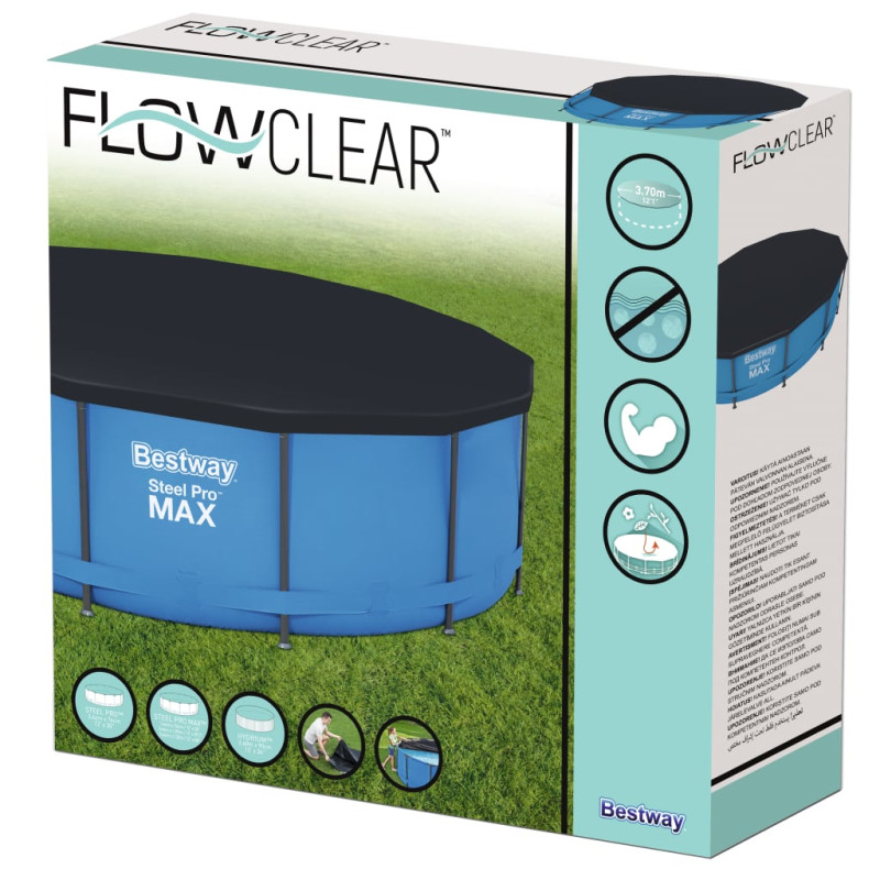 Produktbild för Bestway Poolöverdrag Flowclear 366 cm