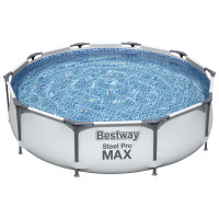 Produktbild för Bestway Pool Steel Pro MAX med tillbehör 305x76 cm