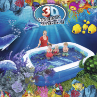 Produktbild för Bestway Uppblåsbar pool Undersea Adventure 54177