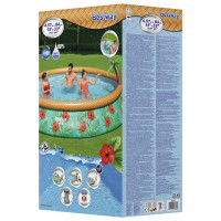 Produktbild för Bestway Pool Fast Set Inflatable Paradise Palms set 457x84 cm