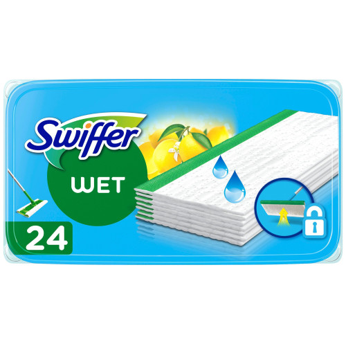 Swiffer Sweeper Fuktiga Refiller För Golv x24