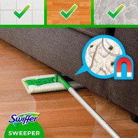 Produktbild för Sweeper Startkit 1 Rengöringsmopp, dry & wet