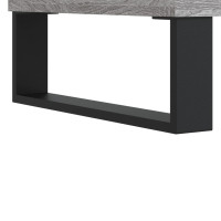 Miniatyr av produktbild för Soffbord grå sonoma 60x50x36,5 cm konstruerat trä