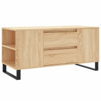 Produktbild för Soffbord sonoma-ek 102x44,5x50 cm konstruerat trä