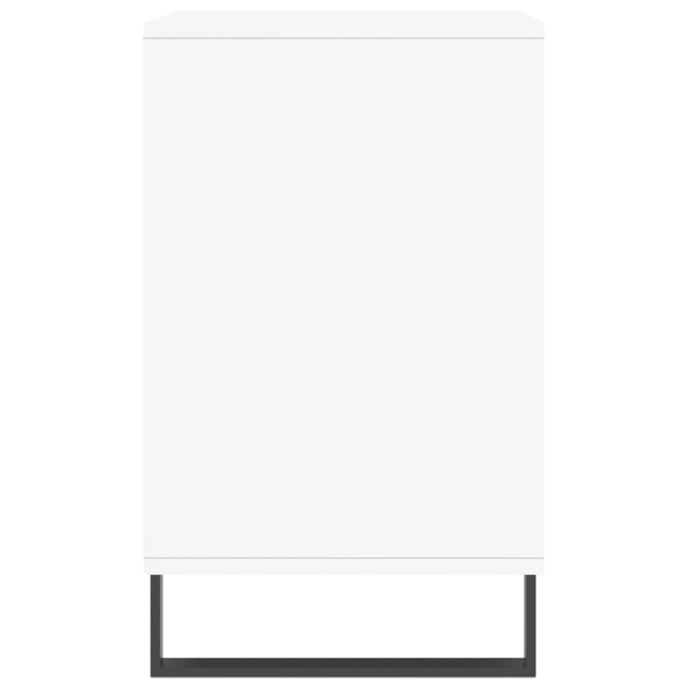 Produktbild för Skoskåp vit 102x36x60 cm konstruerat trä