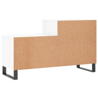 Produktbild för Skoskåp vit 102x36x60 cm konstruerat trä