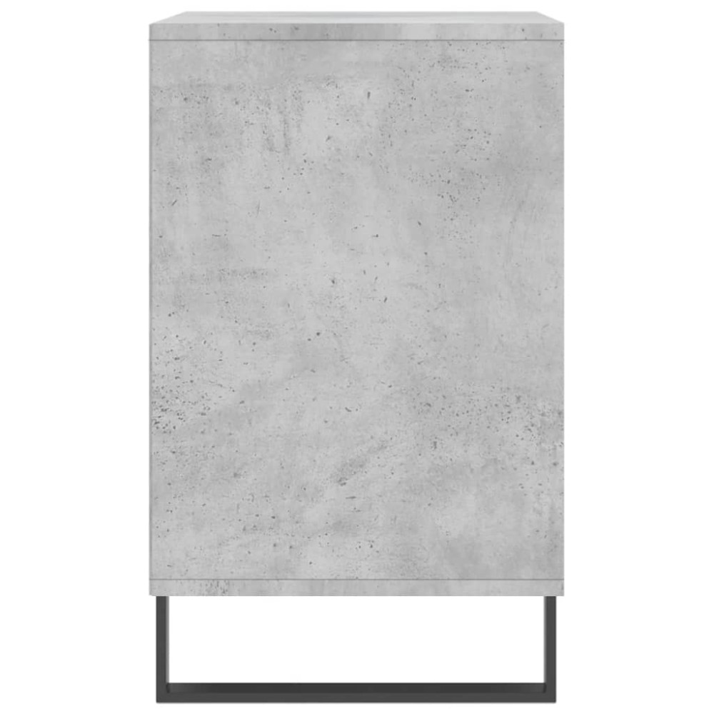 Produktbild för Skoskåp betonggrå 102x36x60 cm konstruerat trä