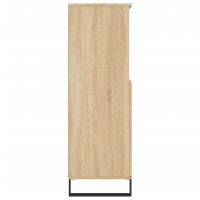 Produktbild för Förvaringsskåp sonoma-ek 60x36x110 cm konstruerat trä