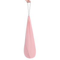Produktbild för Tipitält för barn med väska peachskin rosa 120x120x150 cm