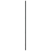 Miniatyr av produktbild för Väggspegel svart 50x100 cm rektangulär järn
