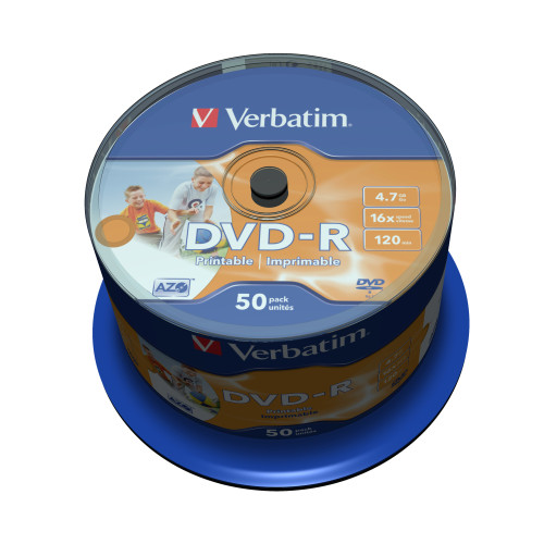 VERBATIM Verbatim 43533 tomma dvd:er 4,7 GB DVD-R 50 styck