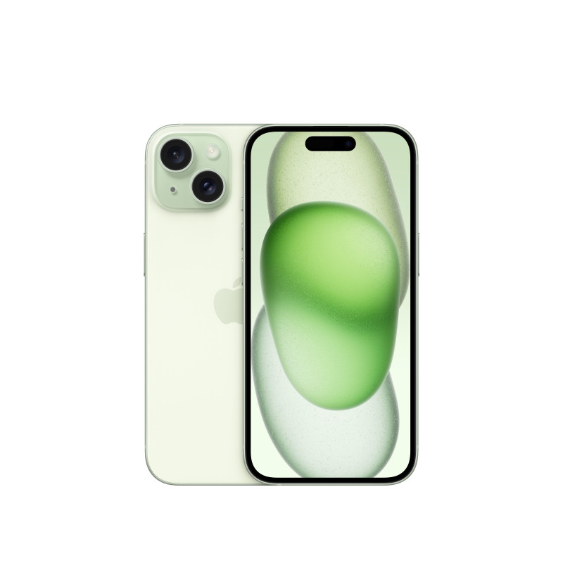 Produktbild för Apple iPhone 15 15,5 cm (6.1") Dubbla SIM-kort iOS 17 5G USB Type-C 256 GB Grön