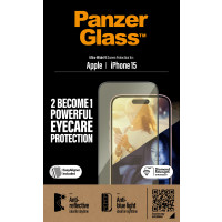 Produktbild för PanzerGlass UWF Anti Reflective & Bluelight Genomskinligt skärmskydd Apple 1 styck