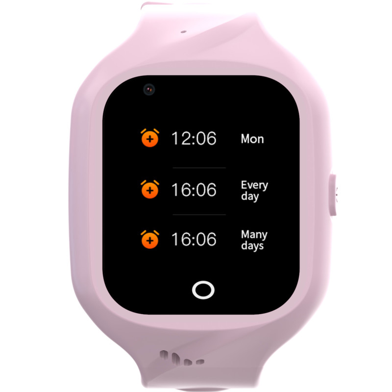 Produktbild för Kidswatch 4G Smartwatch för barn Blå + Rosa rem