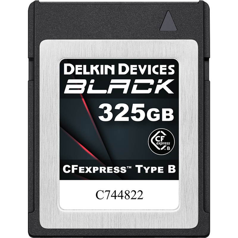Produktbild för Delkin CFexpress BLACK R1725/W1530 (G3) 325GB