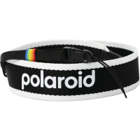 Produktbild för Polaroid Camera Strap Flat Black & White