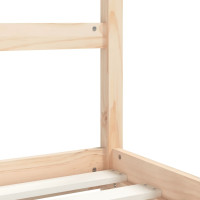 Produktbild för Sängram för barnsäng 80x160 cm massiv furu