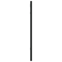 Miniatyr av produktbild för Väggspegel svart 40x50 cm rektangulär järn