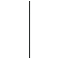 Miniatyr av produktbild för Väggspegel svart 50x60 cm rektangulär järn