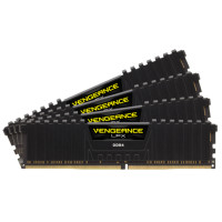 Produktbild för Corsair Vengeance LPX CMK64GX4M4E3200C16 RAM-minnen 64 GB 4 x 16 GB DDR4 3200 MHz