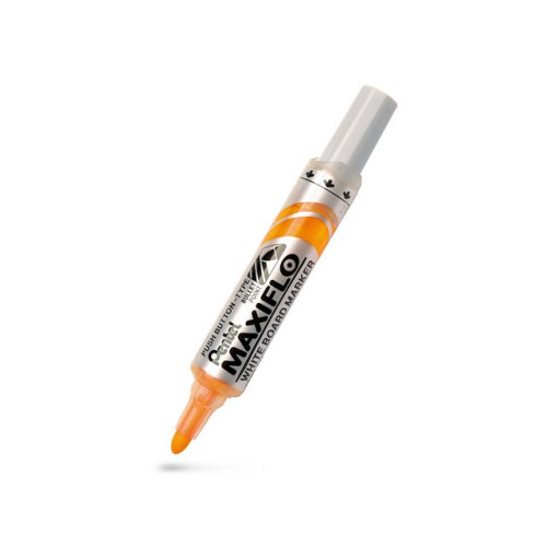 Pentel® Whiteboardpenna PENTEL Maxiflo rund gul