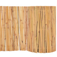 Produktbild för Staket bambu 500x30 cm